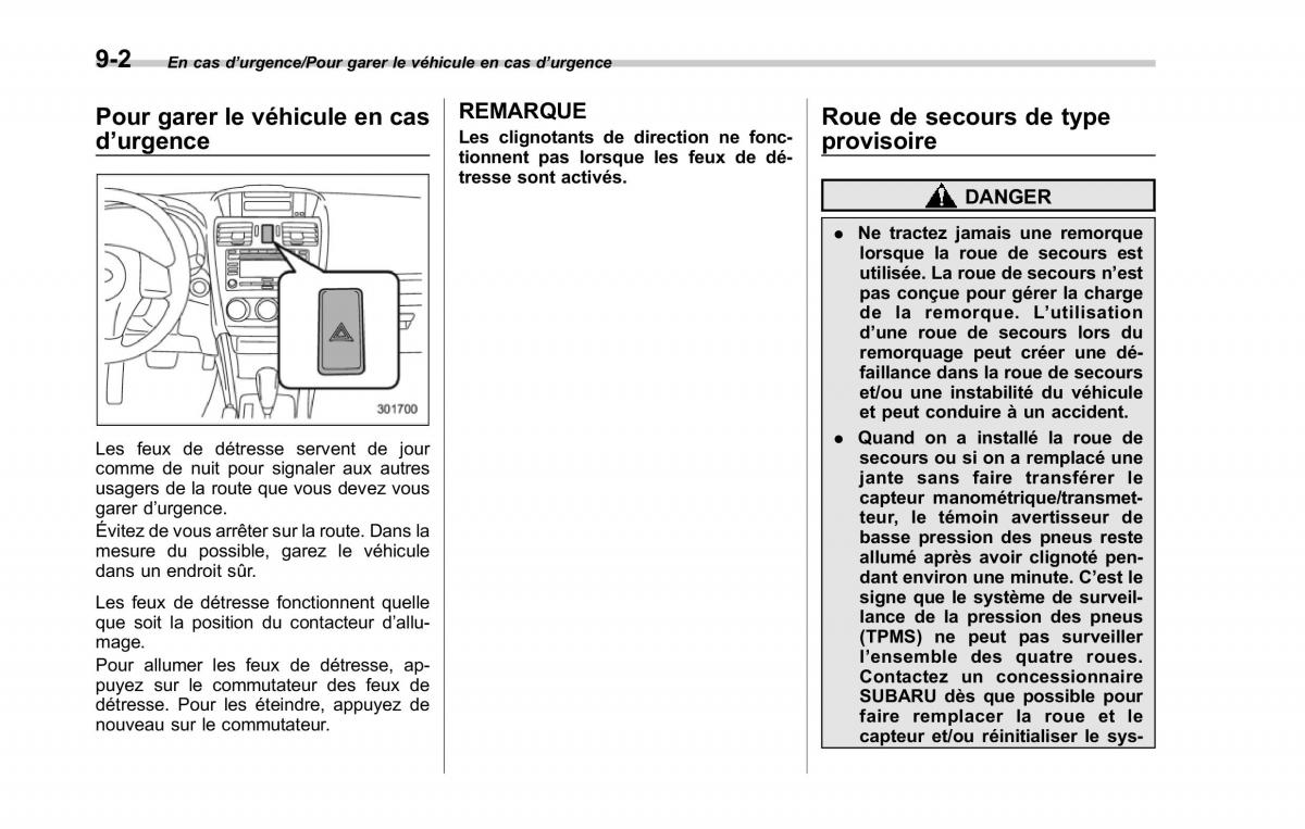 Subaru XV Crosstrek manuel du proprietaire / page 520