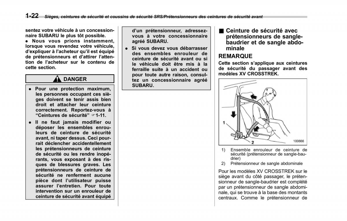 Subaru XV Crosstrek manuel du proprietaire / page 54