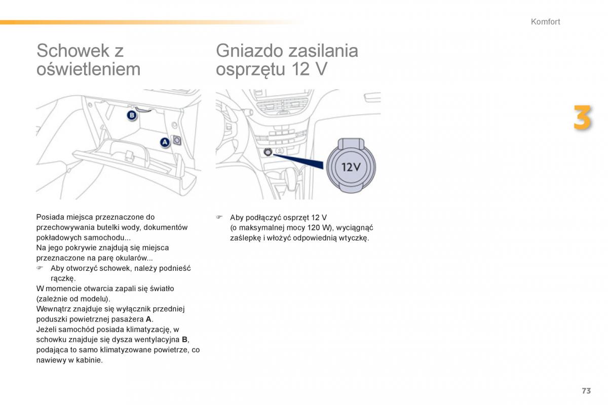 Peugeot 208 instrukcja obslugi / page 75