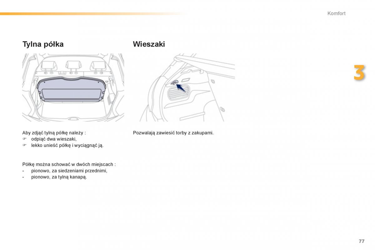 Peugeot 208 instrukcja obslugi / page 79