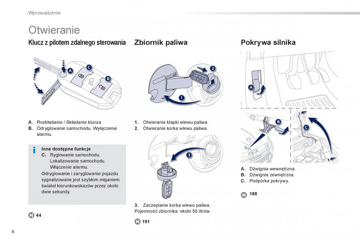 Peugeot 208 instrukcja obslugi / page 8