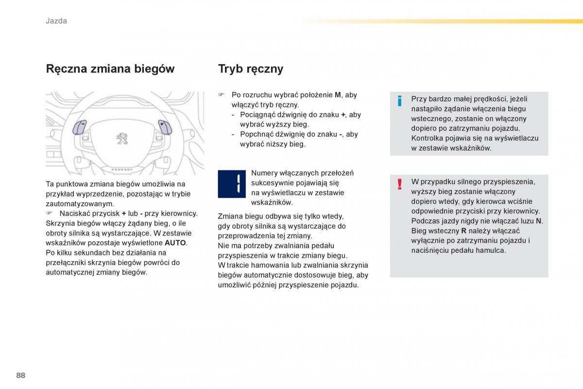 Peugeot 208 instrukcja obslugi / page 90