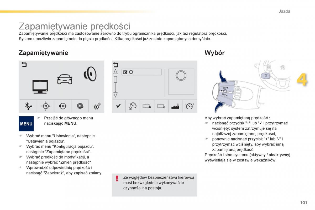 Peugeot 208 instrukcja obslugi / page 103