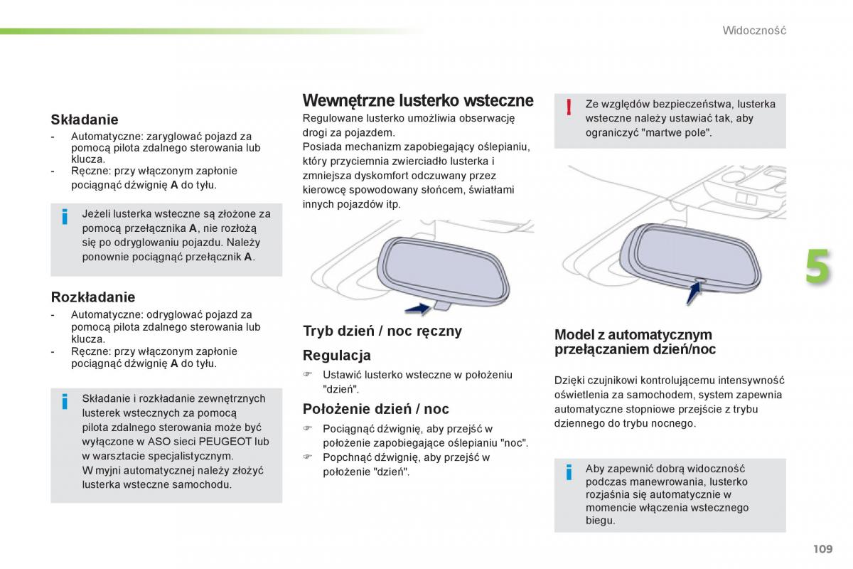 Peugeot 208 instrukcja obslugi / page 111