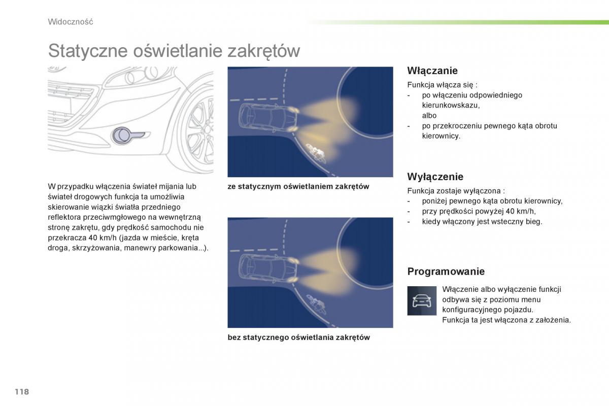 Peugeot 208 instrukcja obslugi / page 120