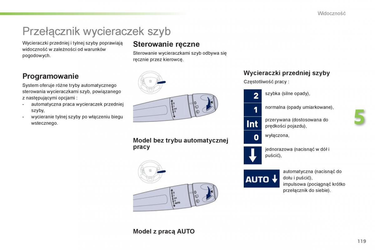 Peugeot 208 instrukcja obslugi / page 121