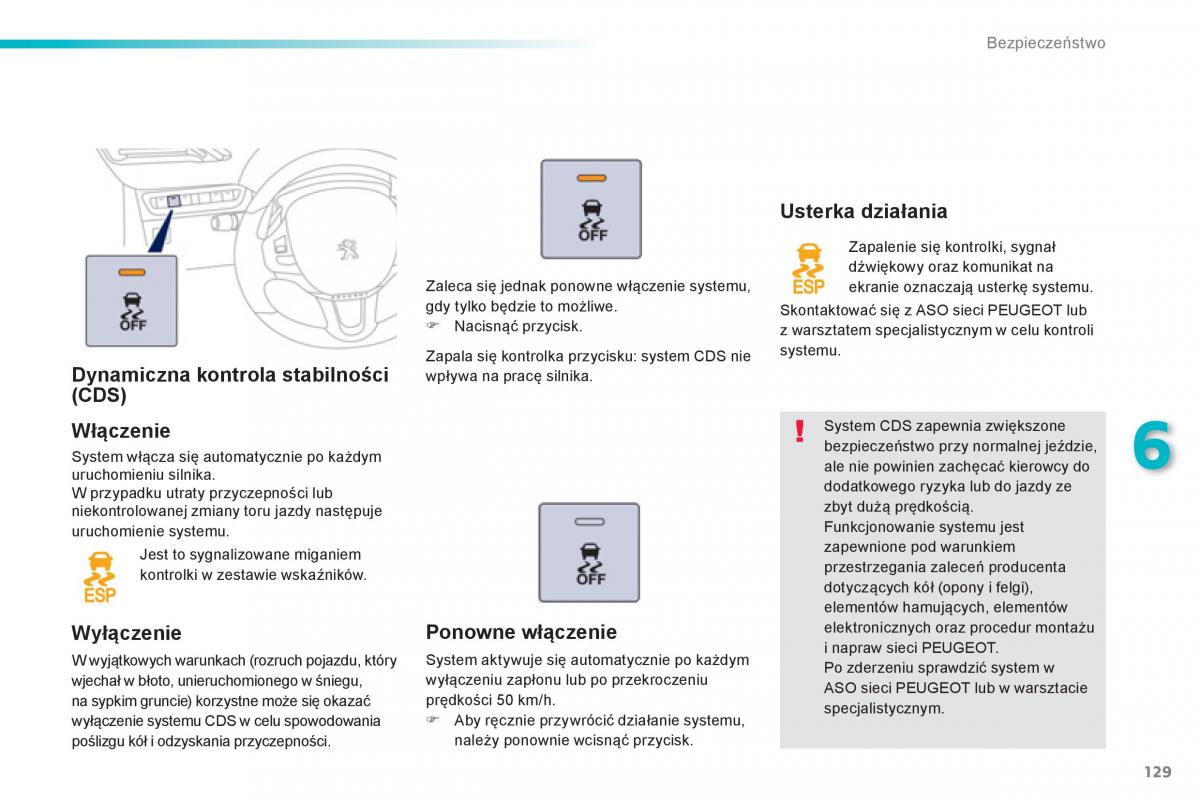 Peugeot 208 instrukcja obslugi / page 131