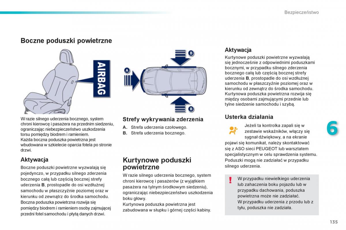 Peugeot 208 instrukcja obslugi / page 137