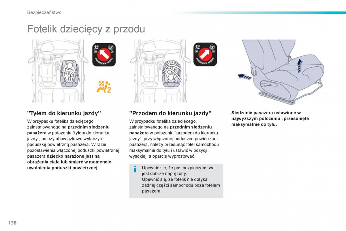 Peugeot 208 instrukcja obslugi / page 140