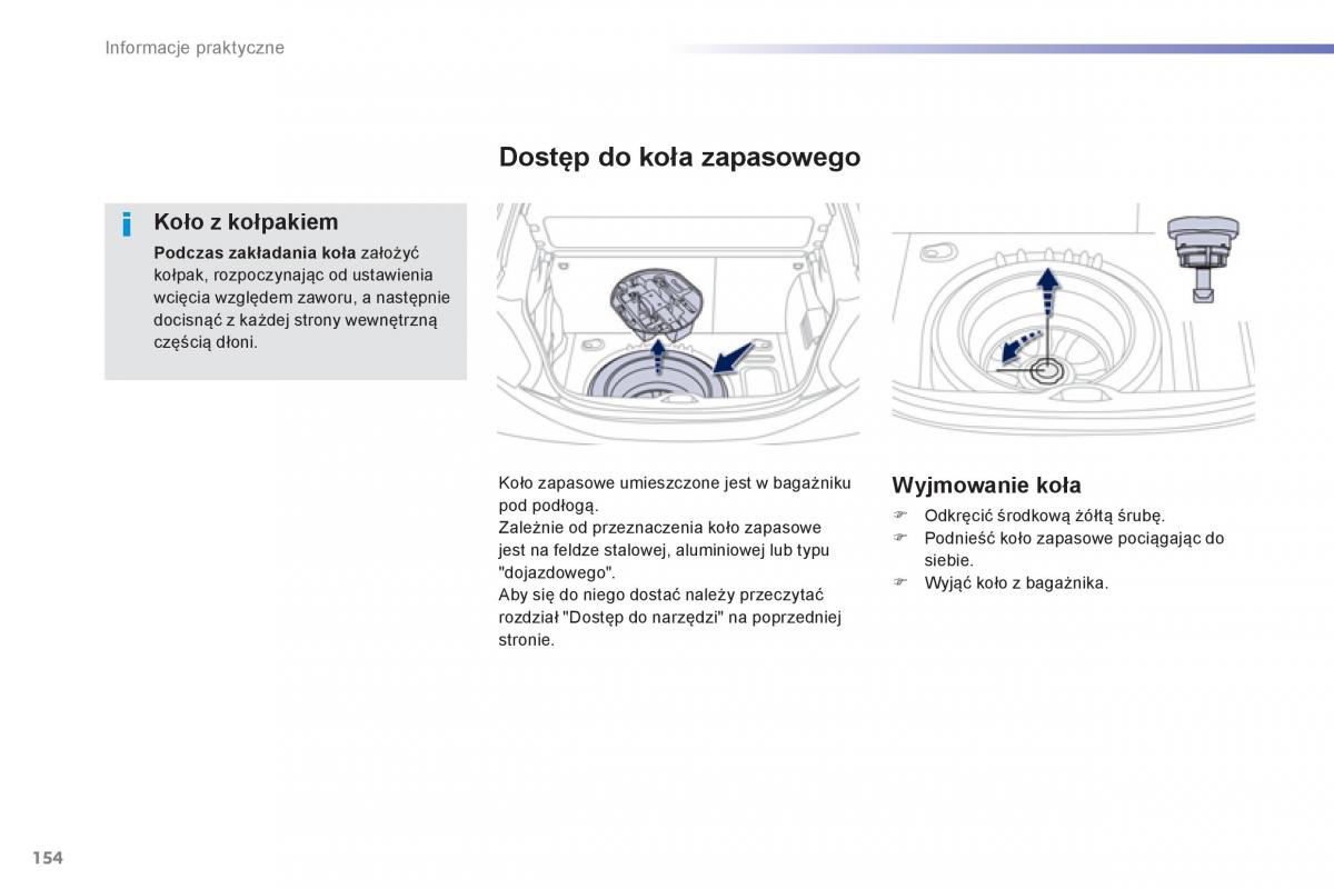 Peugeot 208 instrukcja obslugi / page 156