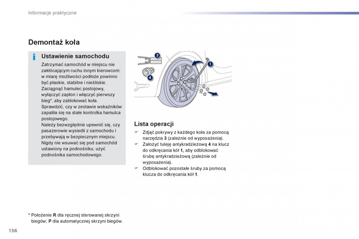 Peugeot 208 instrukcja obslugi / page 158