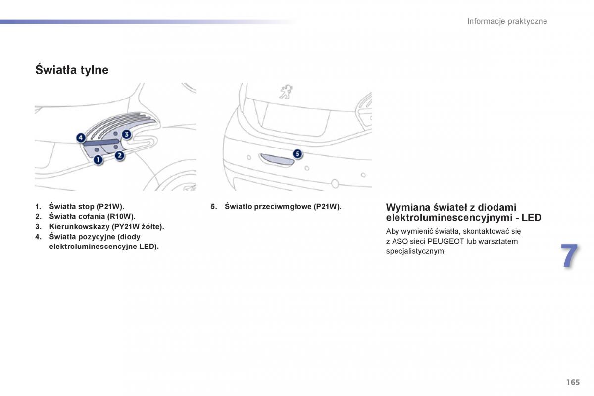 Peugeot 208 instrukcja obslugi / page 167