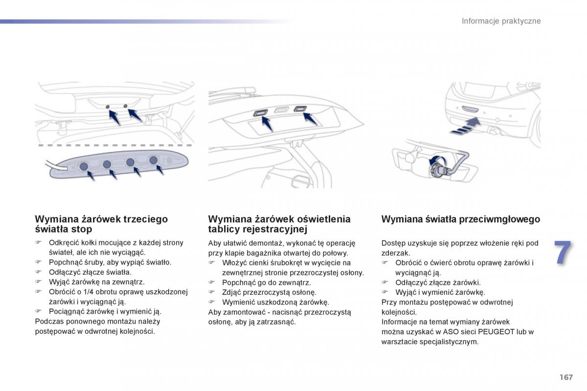 Peugeot 208 instrukcja obslugi / page 169