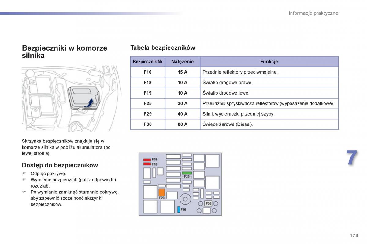 Peugeot 208 instrukcja obslugi / page 175