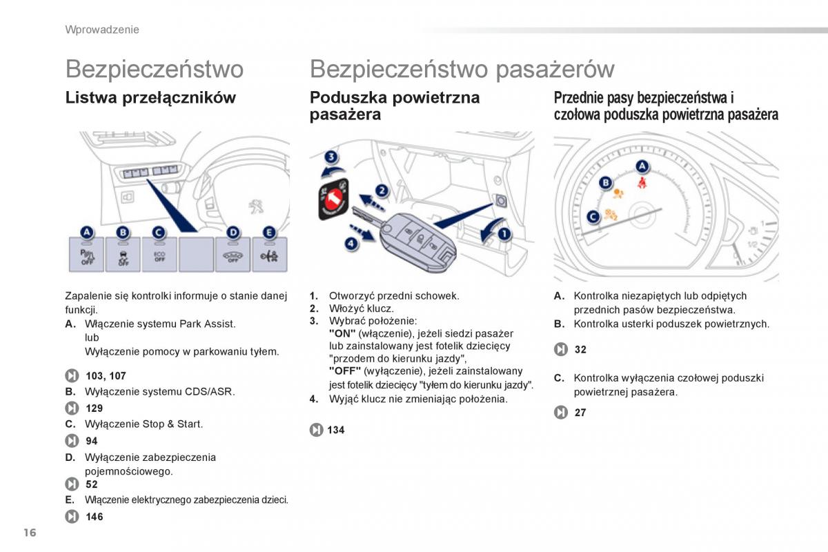 Peugeot 208 instrukcja obslugi / page 18