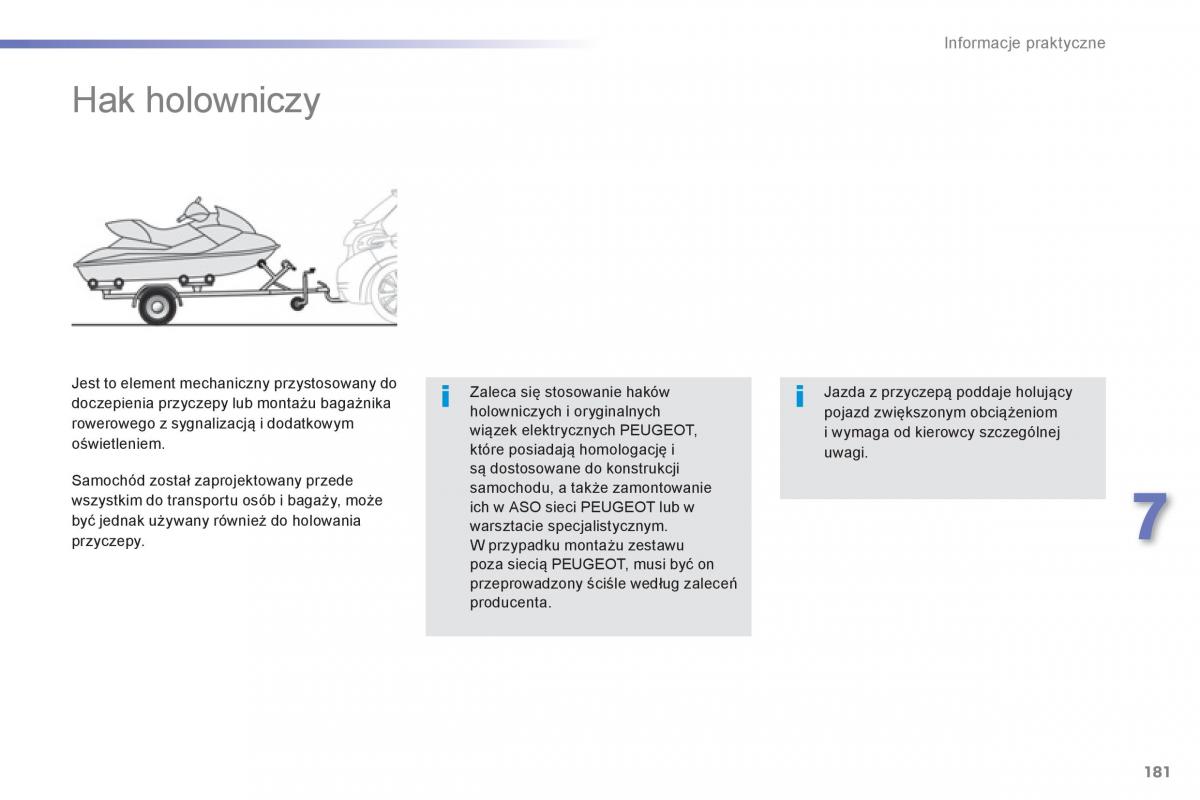 Peugeot 208 instrukcja obslugi / page 183