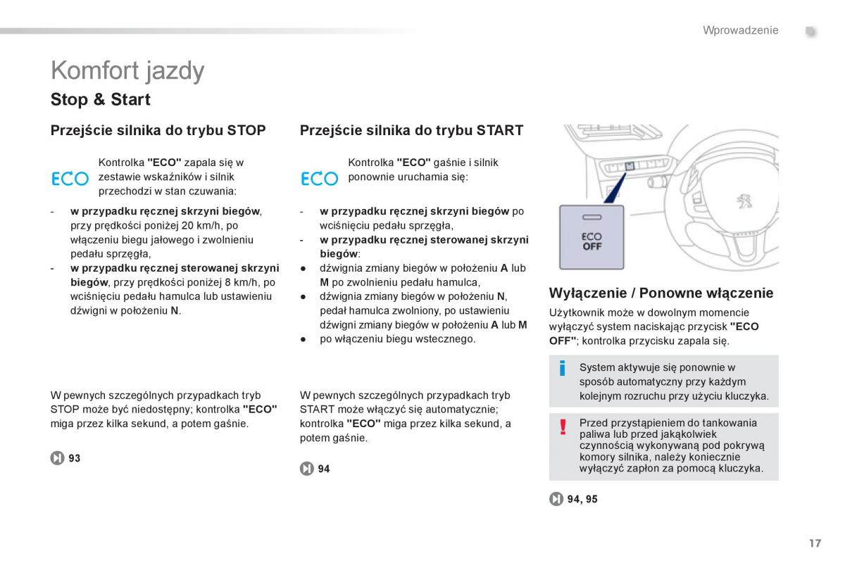 Peugeot 208 instrukcja obslugi / page 19