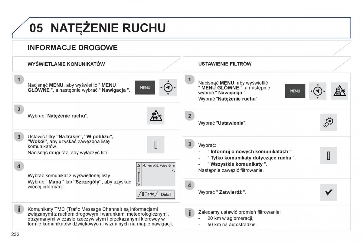 Peugeot 208 instrukcja obslugi / page 234