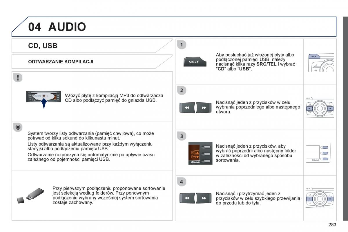 Peugeot 208 instrukcja obslugi / page 285