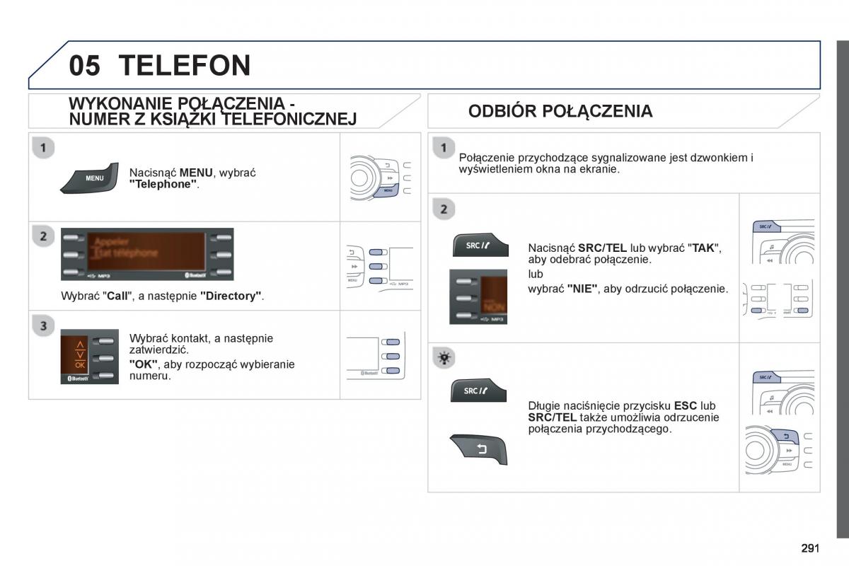 Peugeot 208 instrukcja obslugi / page 293