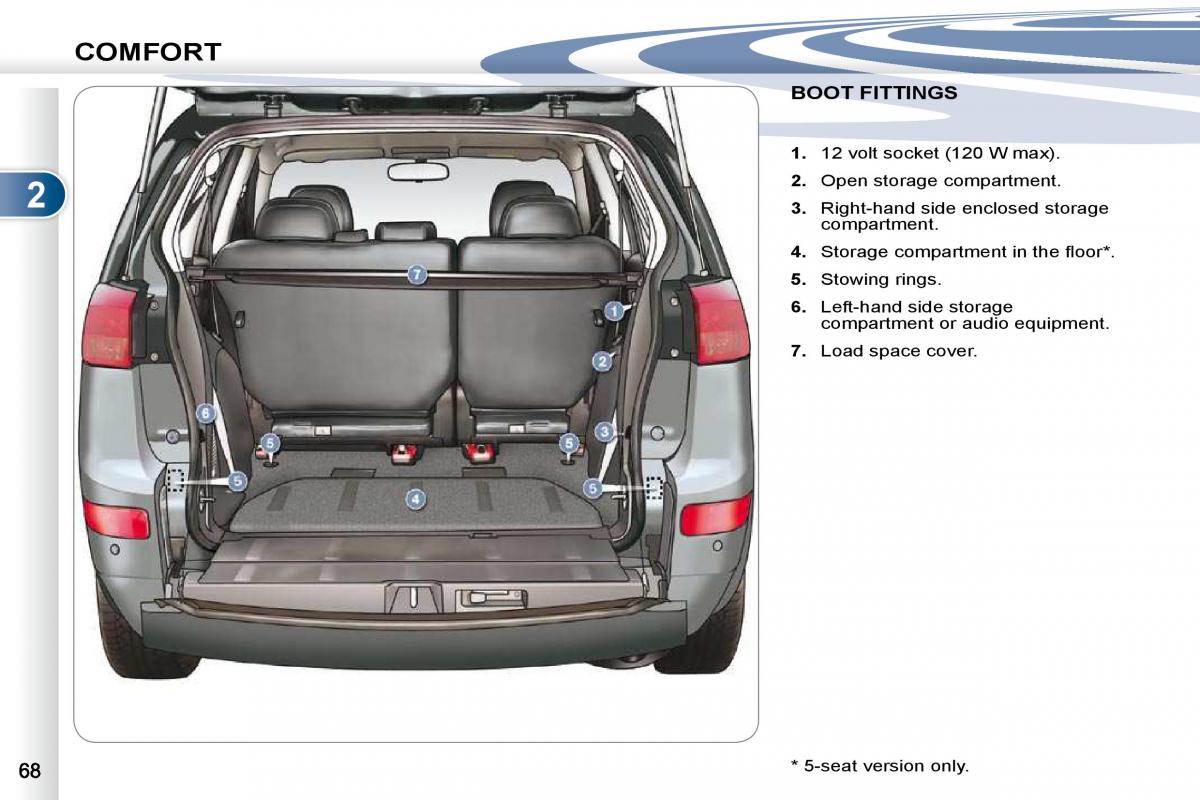 Peugeot 4007 owners manual / page 56