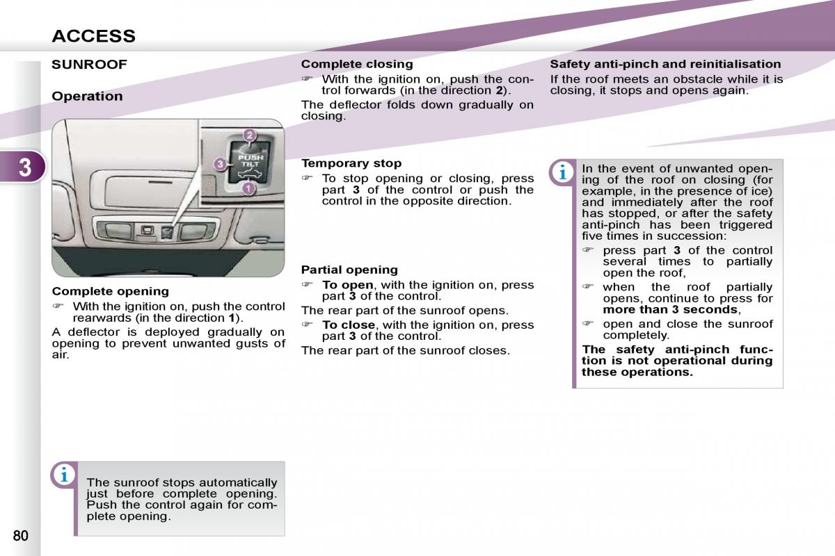 Peugeot 4007 owners manual / page 73