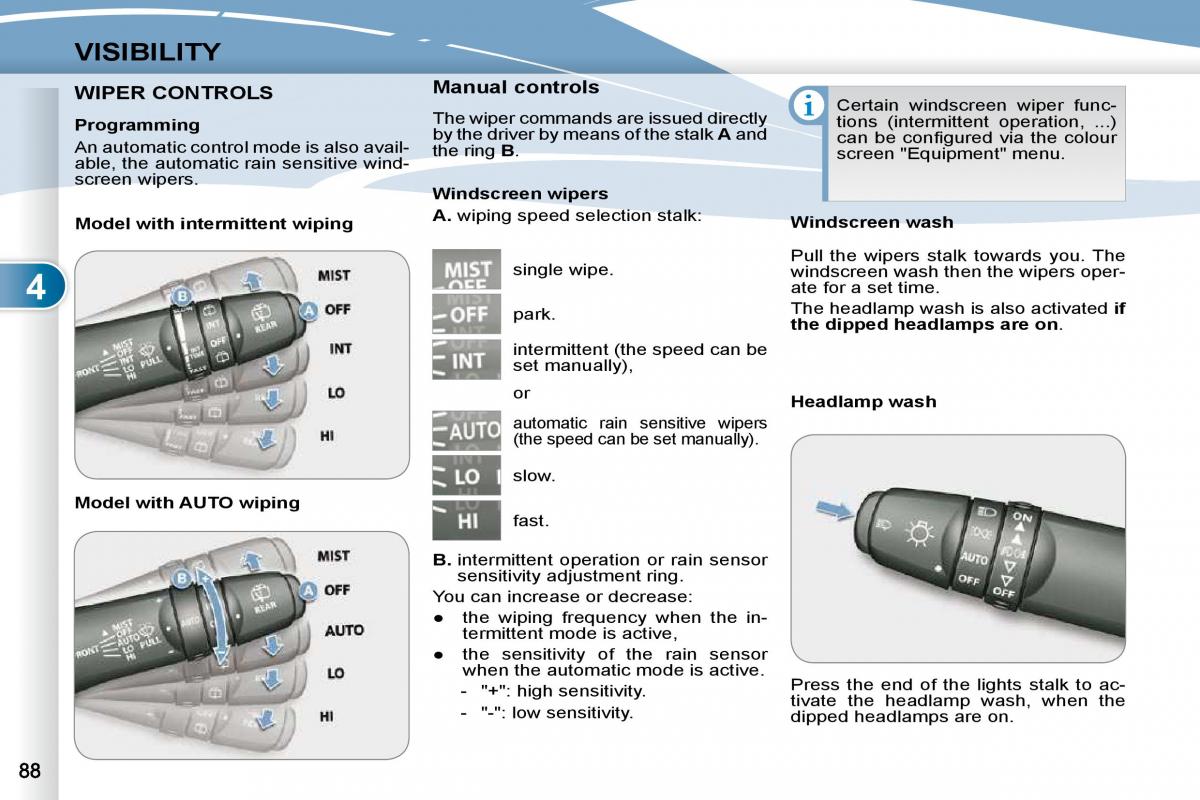 Peugeot 4007 owners manual / page 83