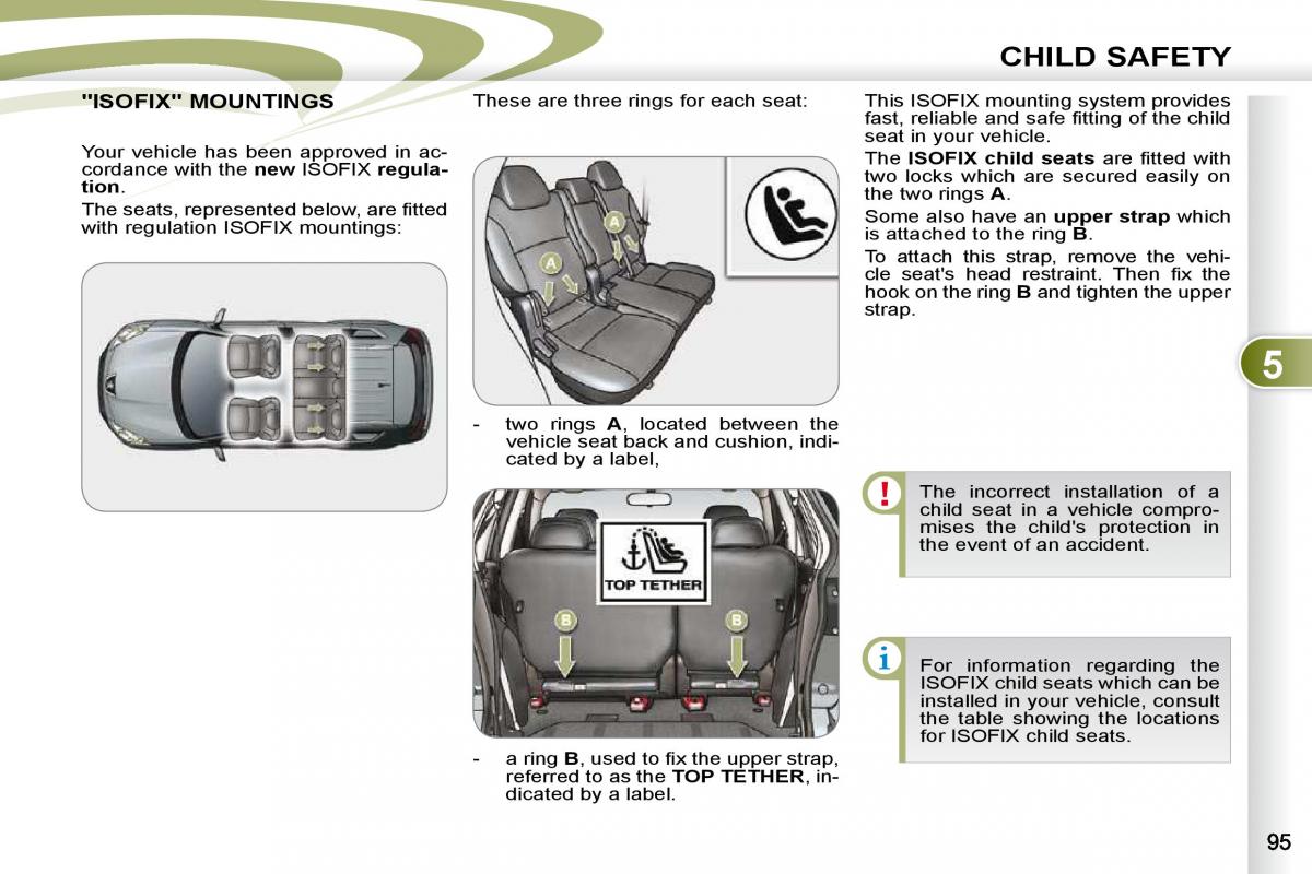 Peugeot 4007 owners manual / page 90