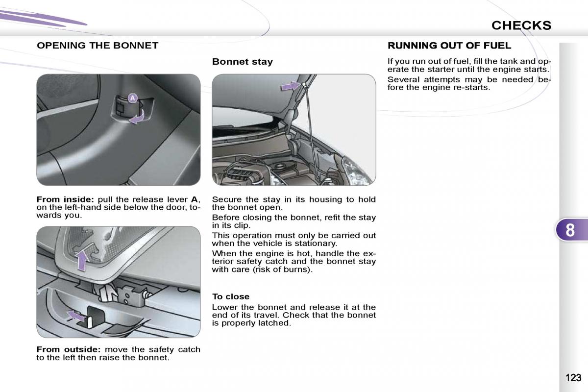 Peugeot 4007 owners manual / page 118