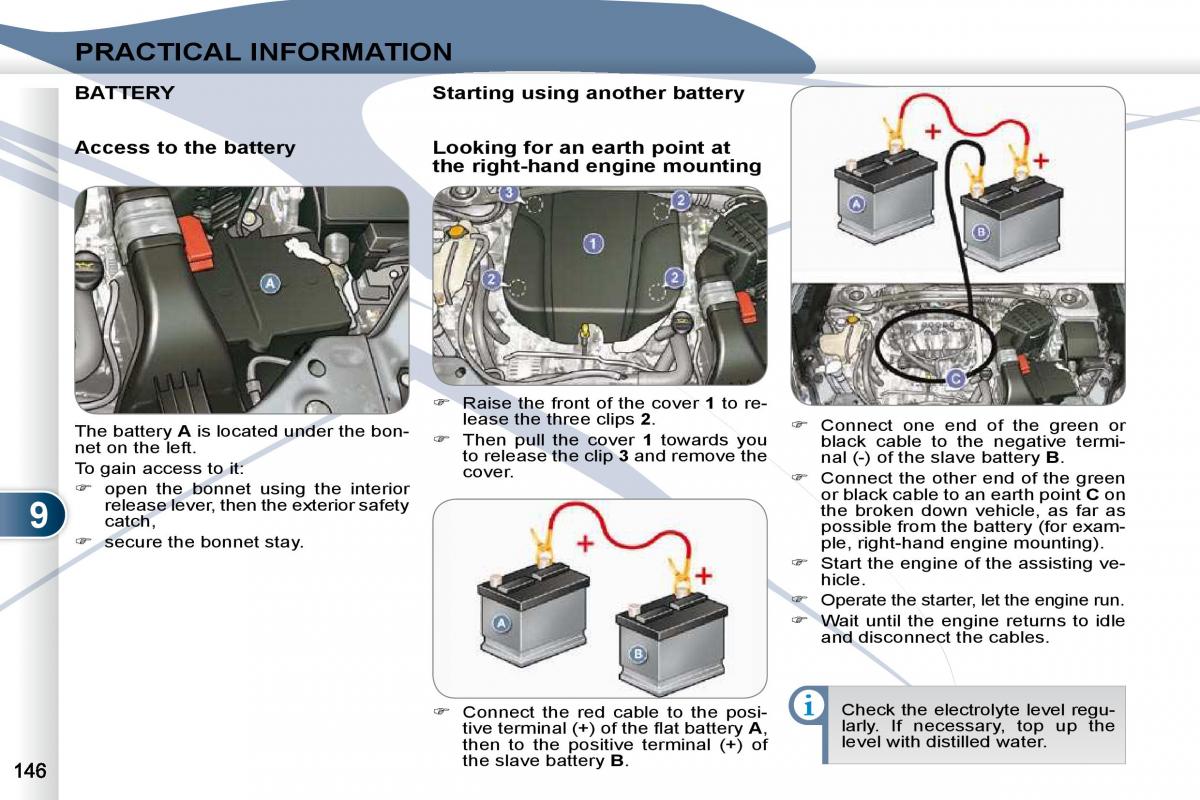 Peugeot 4007 owners manual / page 142