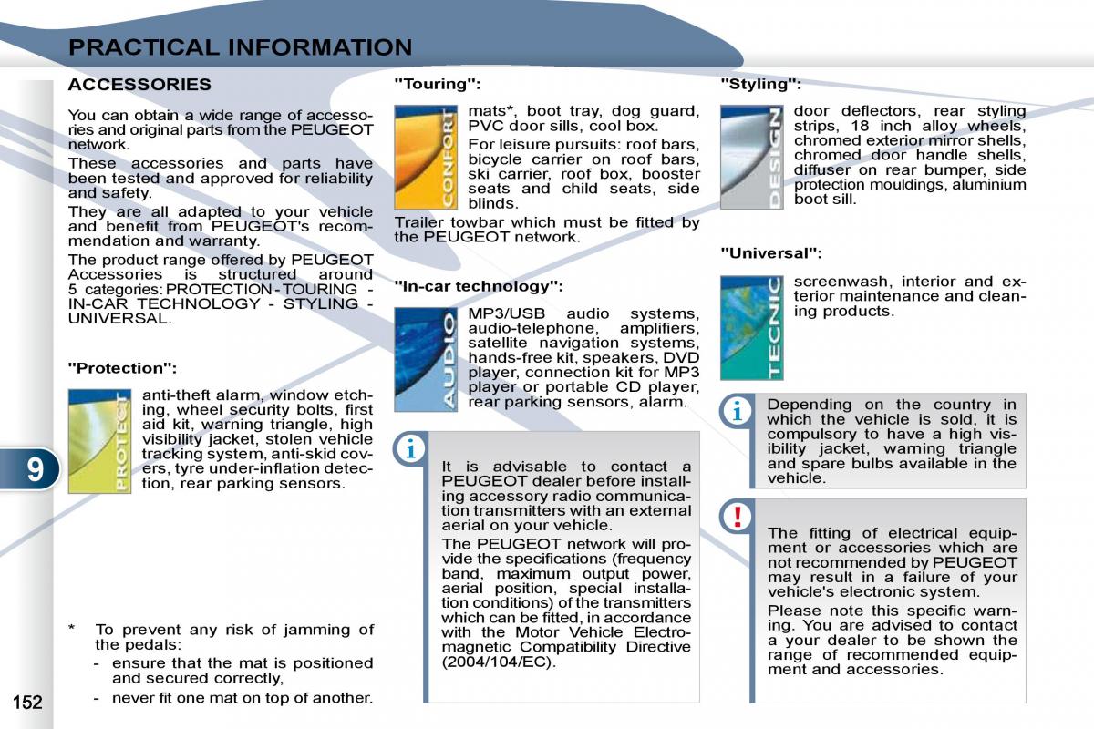 Peugeot 4007 owners manual / page 148