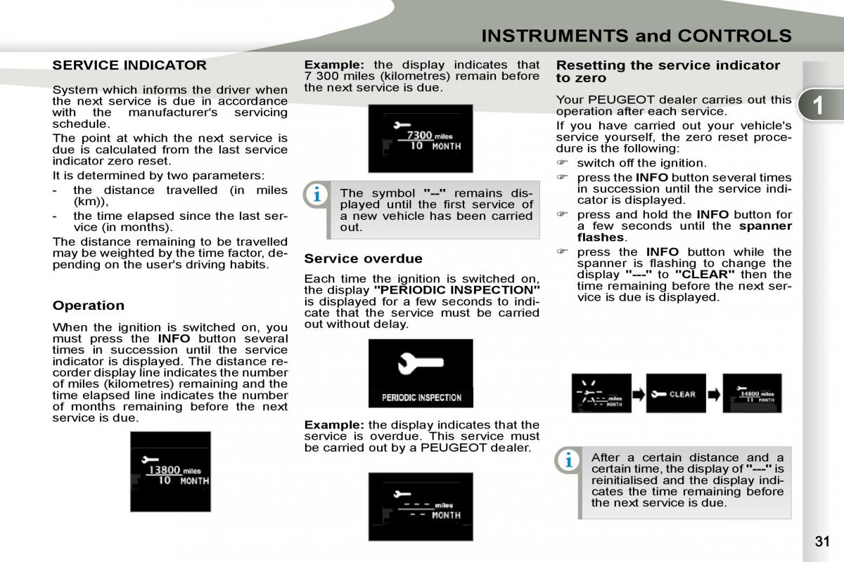 Peugeot 4007 owners manual / page 15