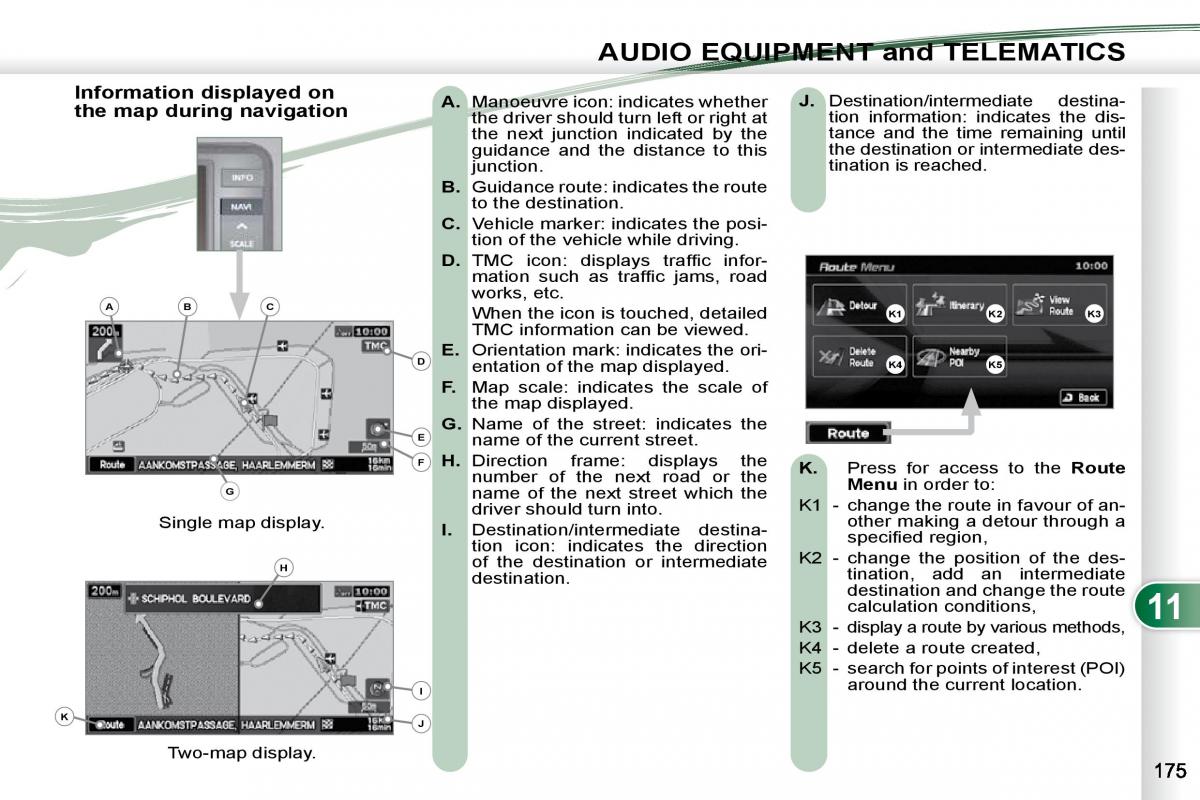 Peugeot 4007 owners manual / page 171