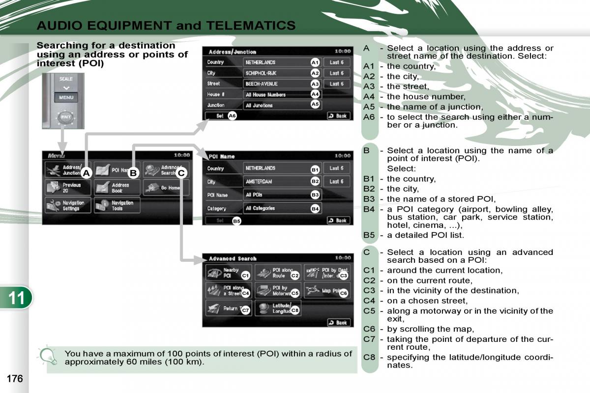 Peugeot 4007 owners manual / page 172