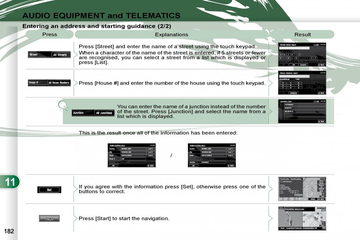 Peugeot 4007 owners manual / page 178