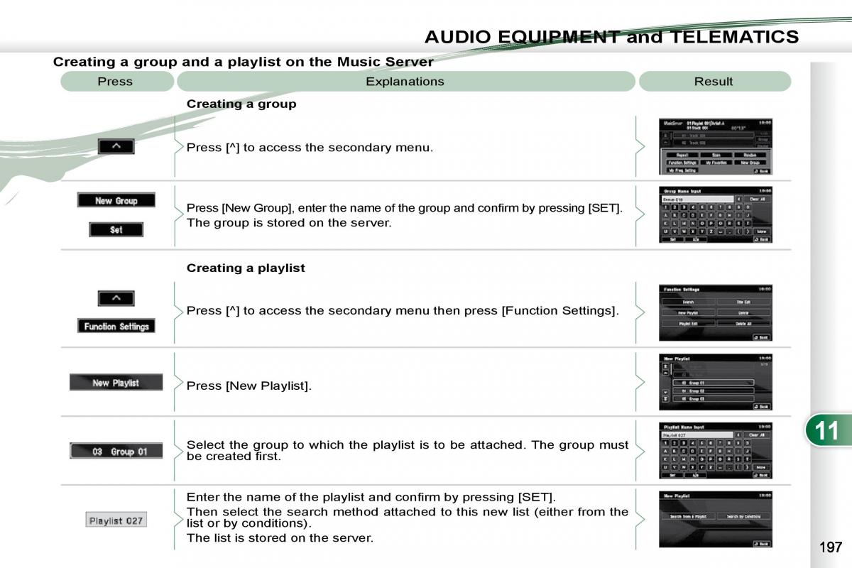 Peugeot 4007 owners manual / page 193