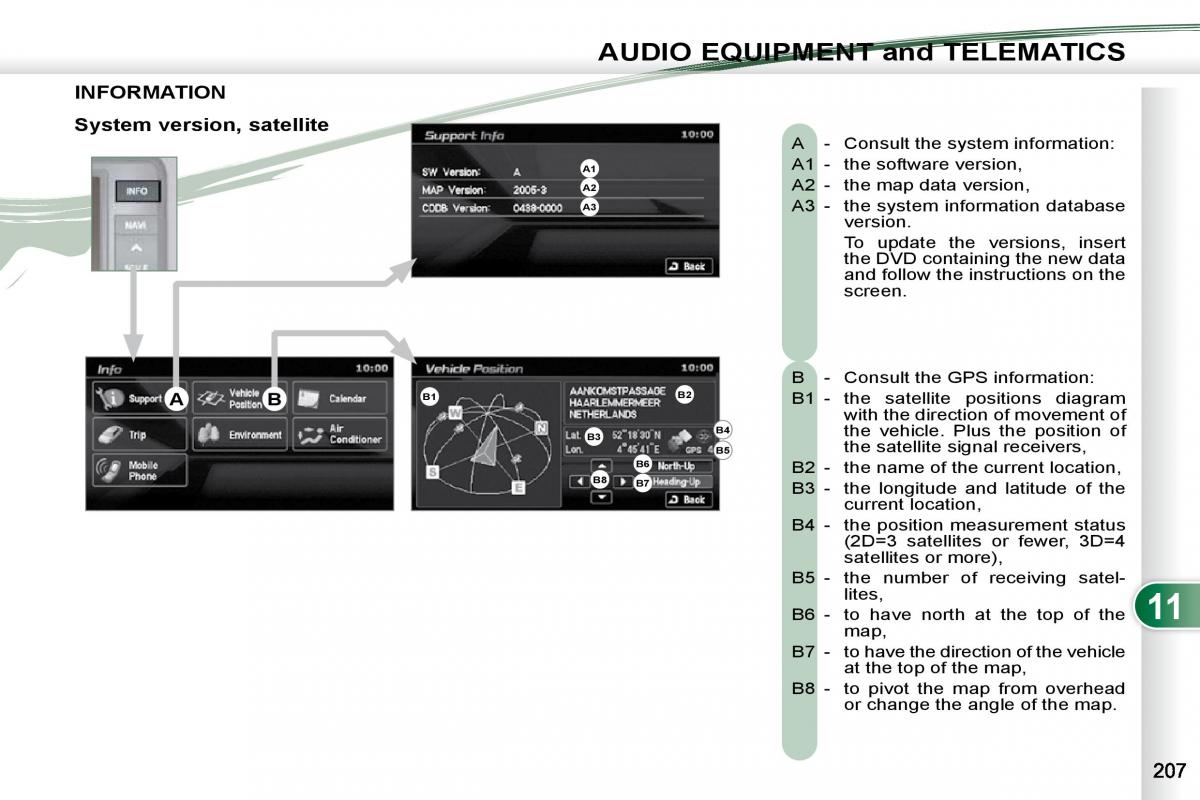 Peugeot 4007 owners manual / page 203