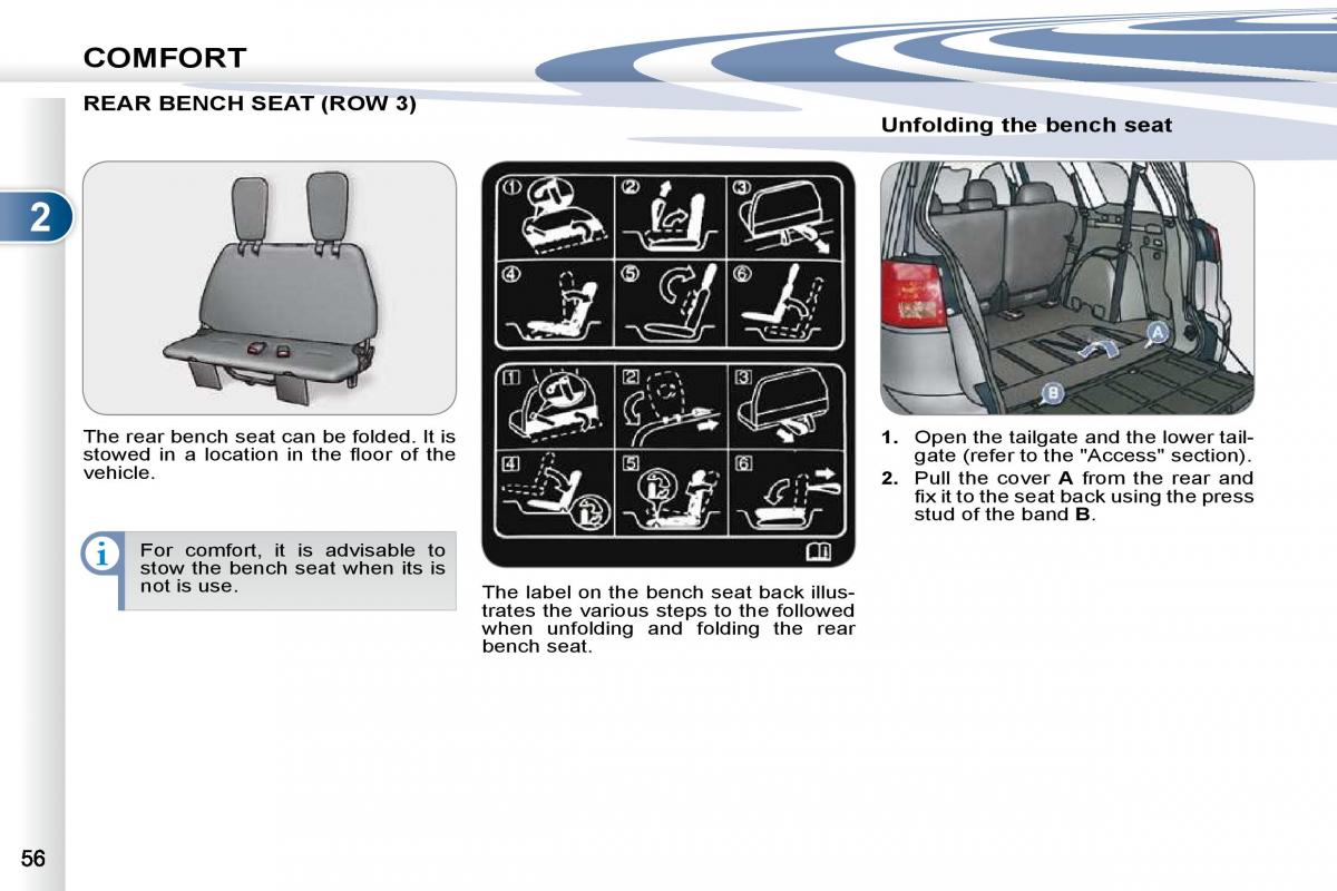 Peugeot 4007 owners manual / page 44