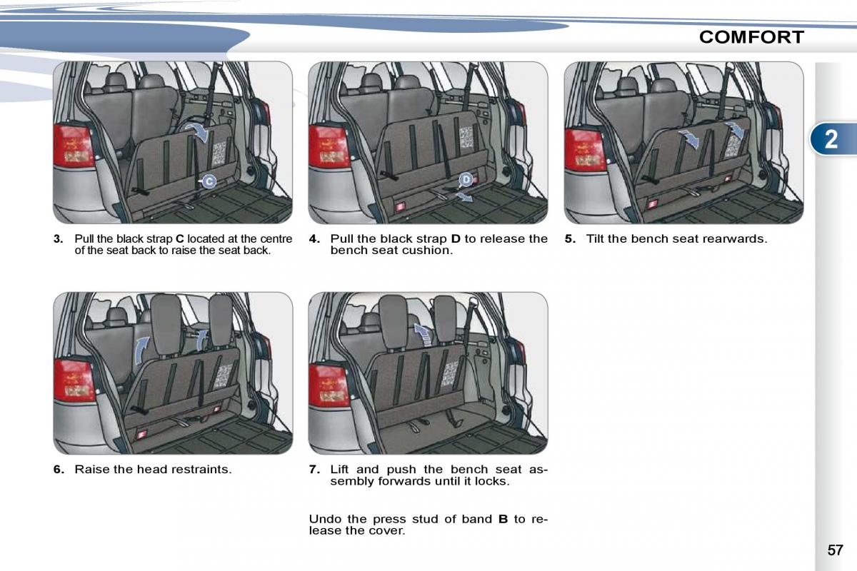 Peugeot 4007 owners manual / page 45