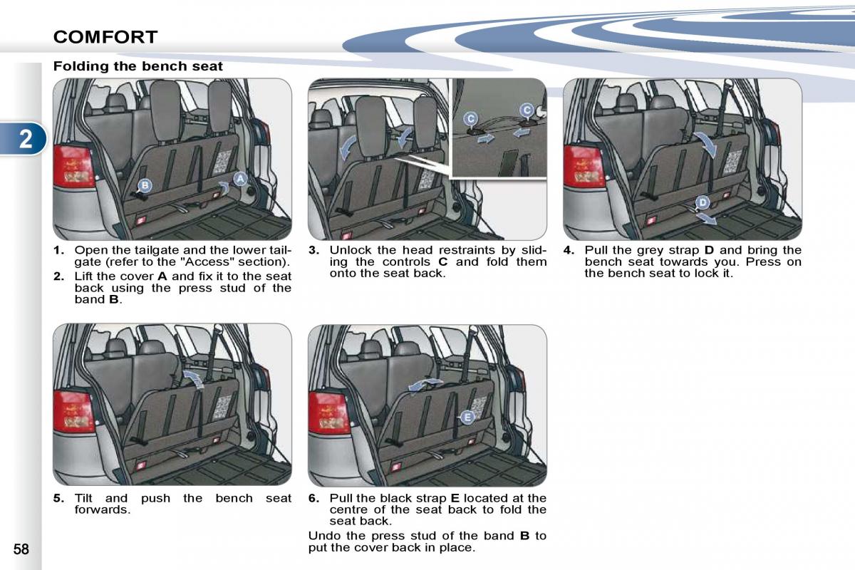 Peugeot 4007 owners manual / page 46