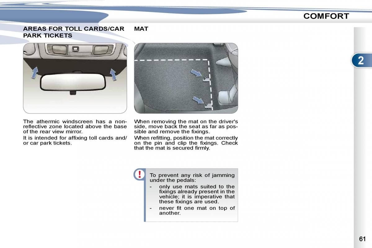 Peugeot 4007 owners manual / page 49