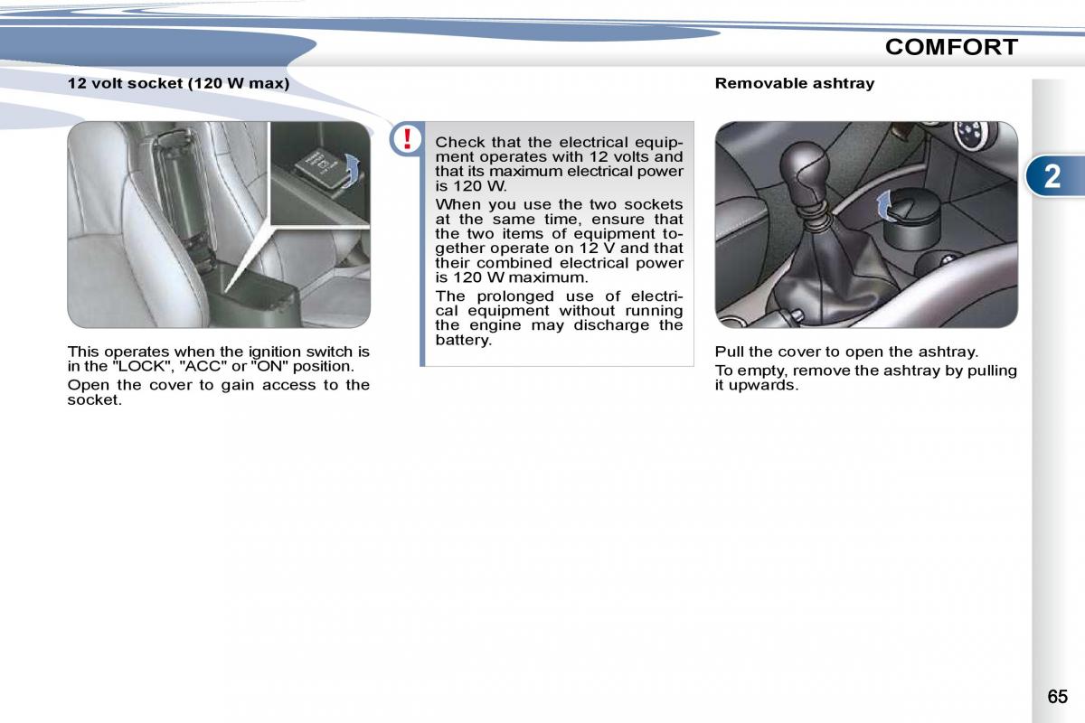 Peugeot 4007 owners manual / page 53