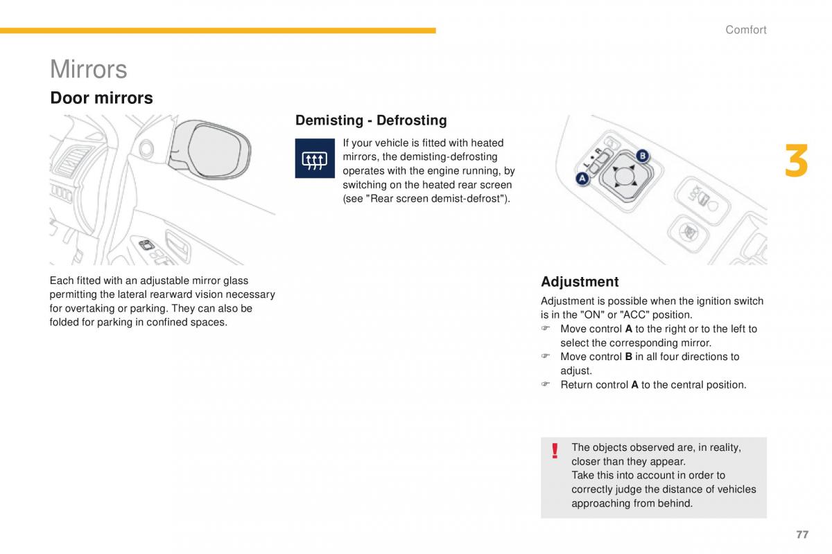 Peugeot 4008 owners manual / page 79