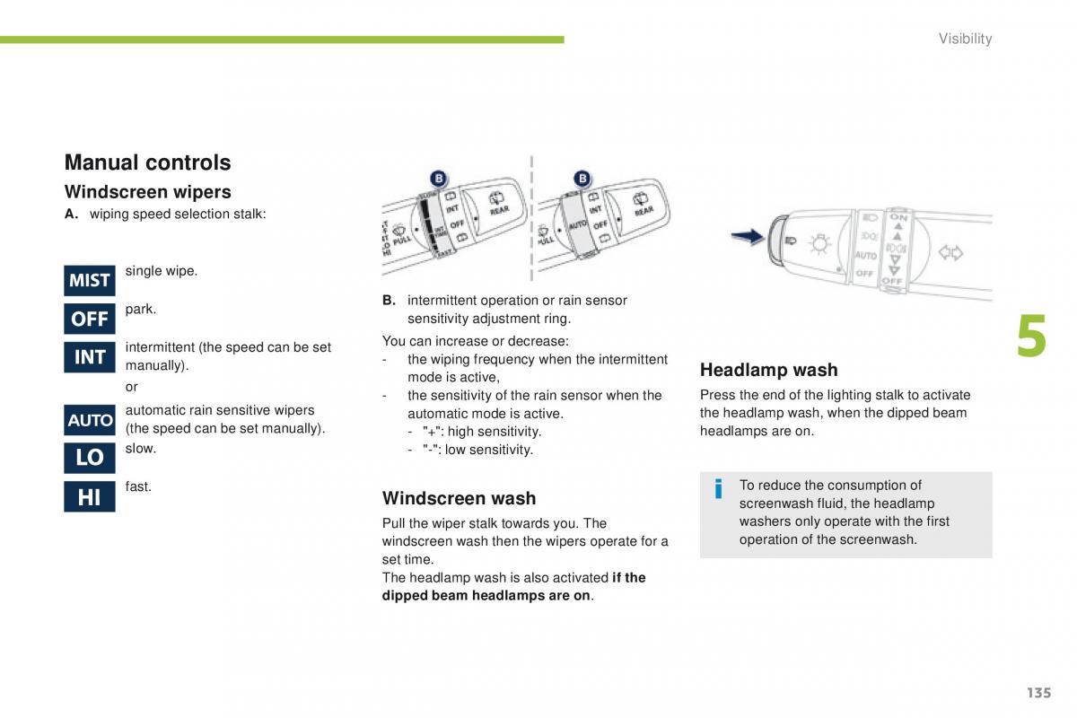 Peugeot 4008 owners manual / page 137