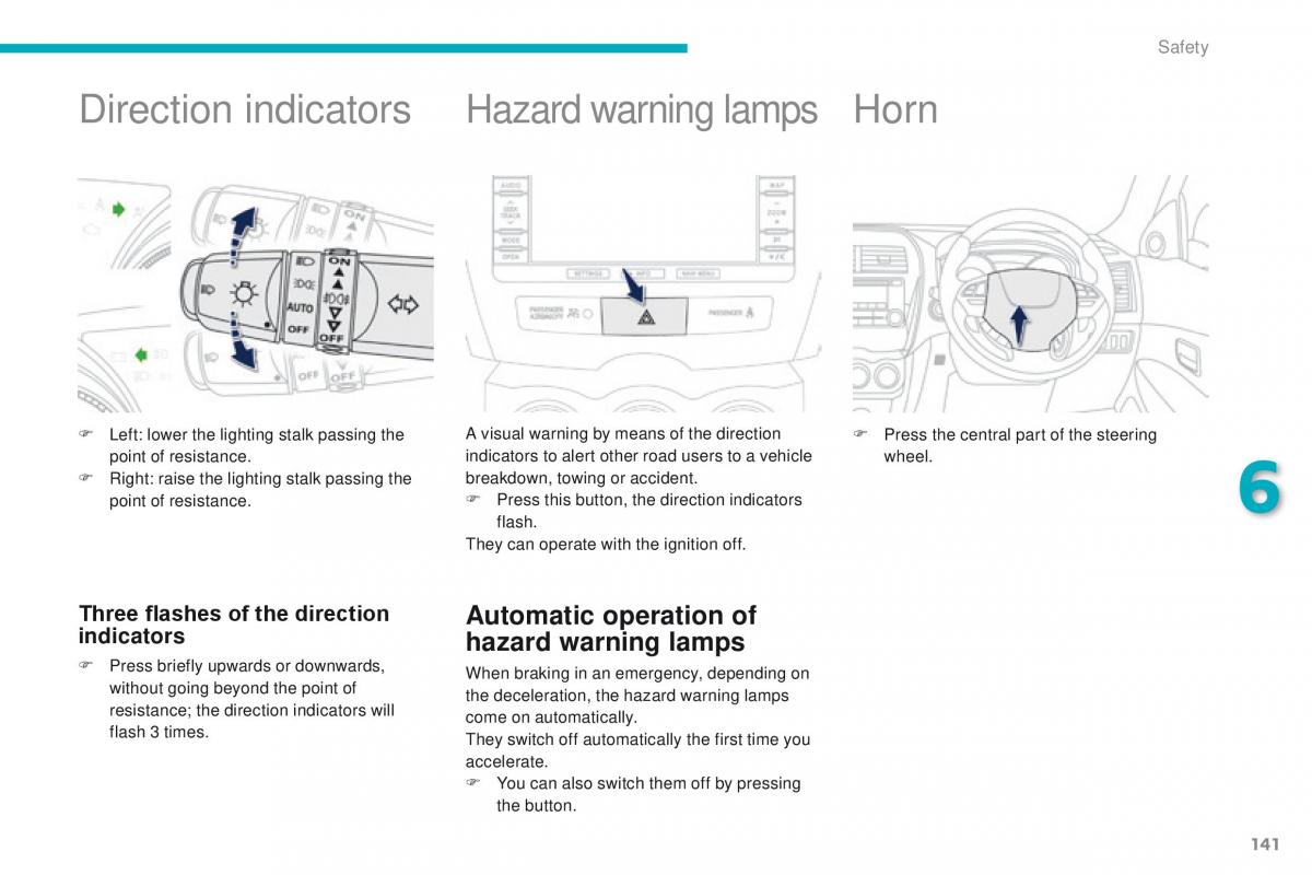 Peugeot 4008 owners manual / page 143