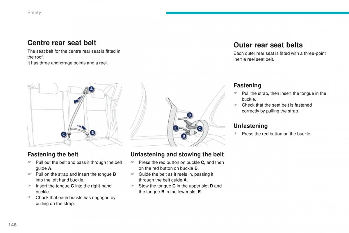 Peugeot 4008 owners manual / page 150