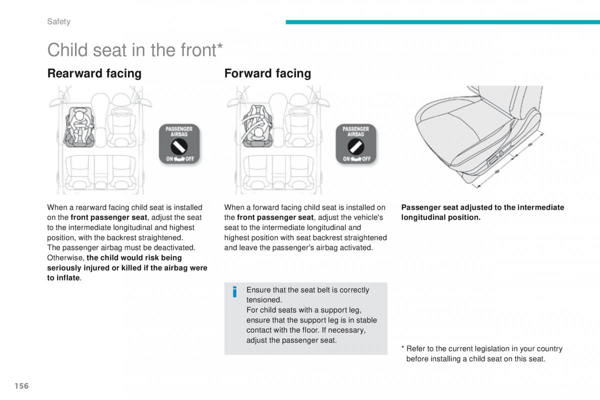 Peugeot 4008 owners manual / page 158