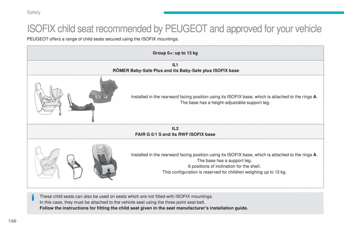 Peugeot 4008 owners manual / page 168