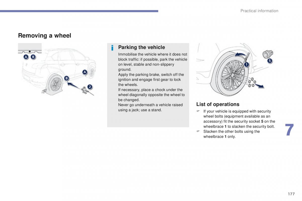 Peugeot 4008 owners manual / page 179