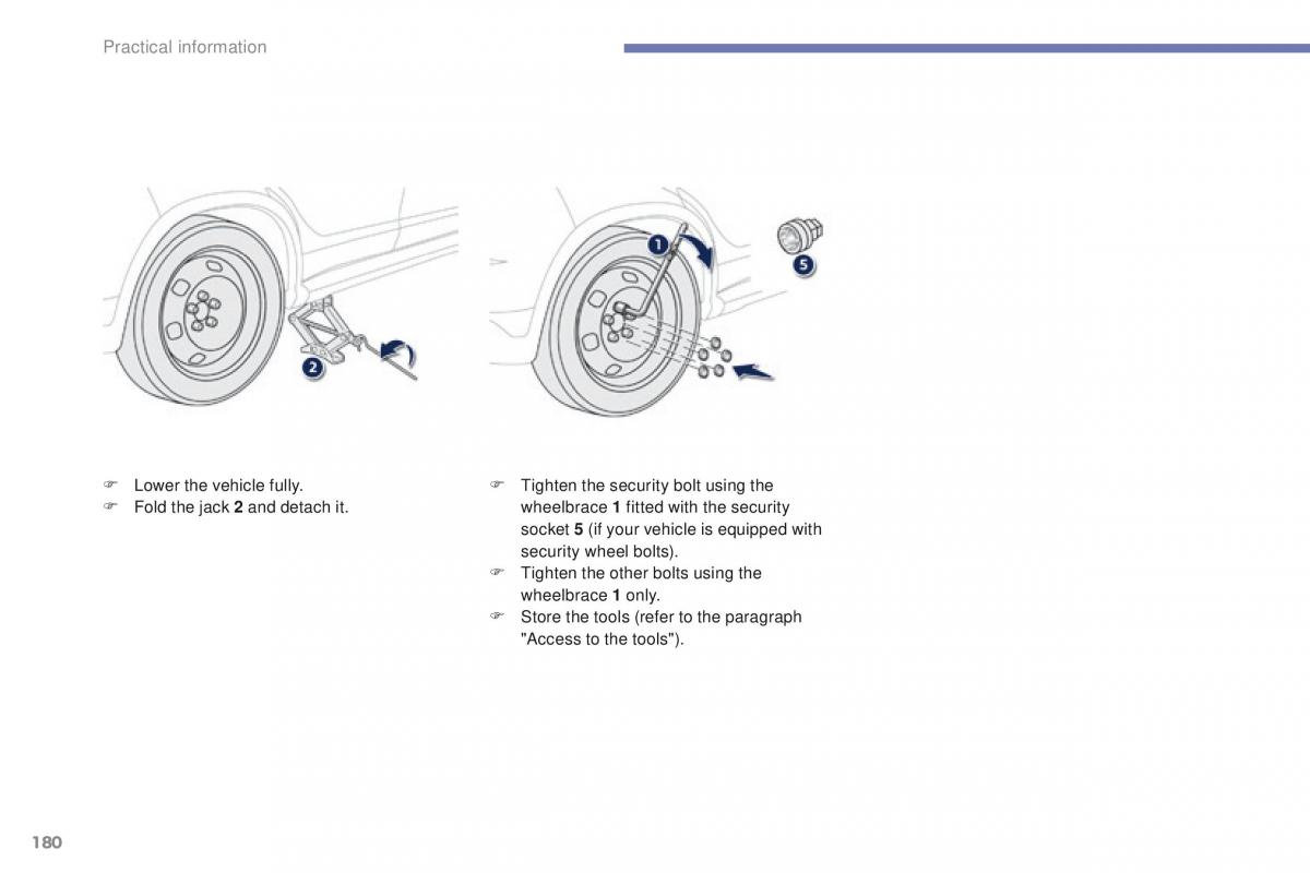 Peugeot 4008 owners manual / page 182